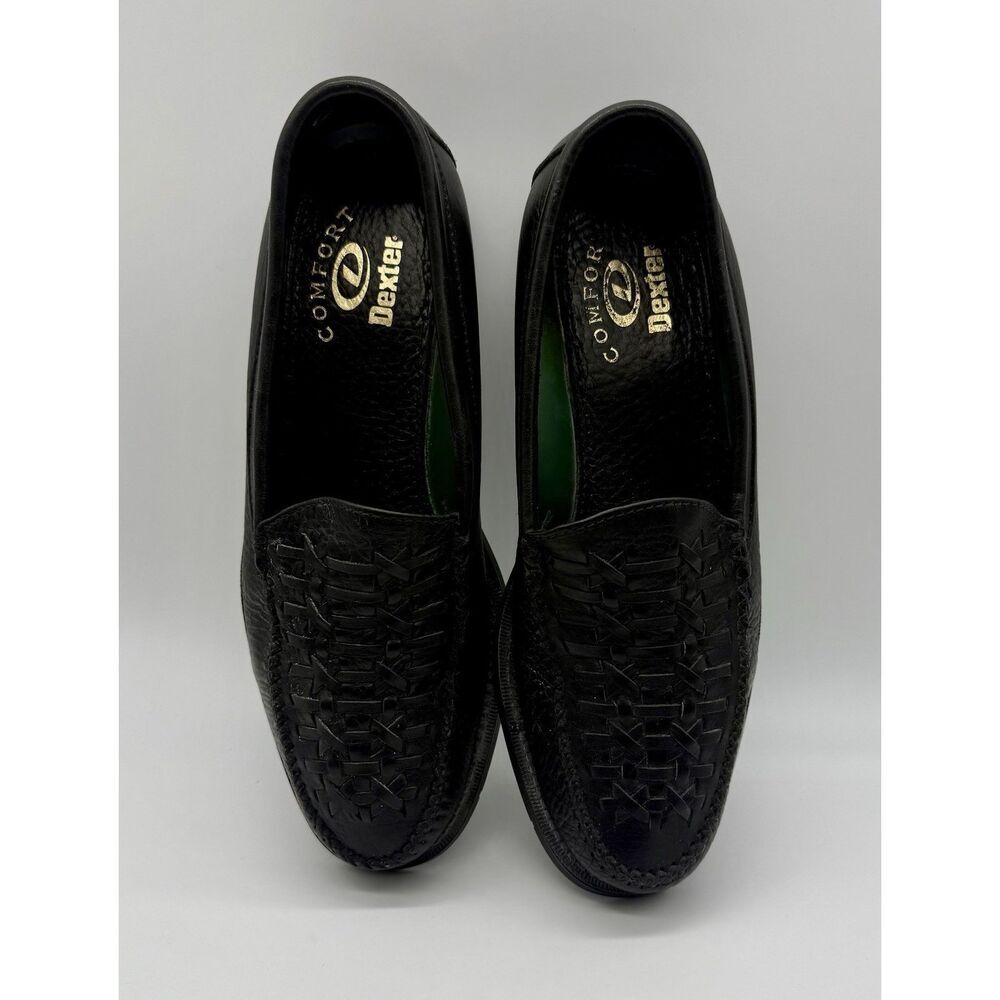 Dexter Comfort USA Black Kiltie Leather Loafer Shoes Men’s Size 10.5M